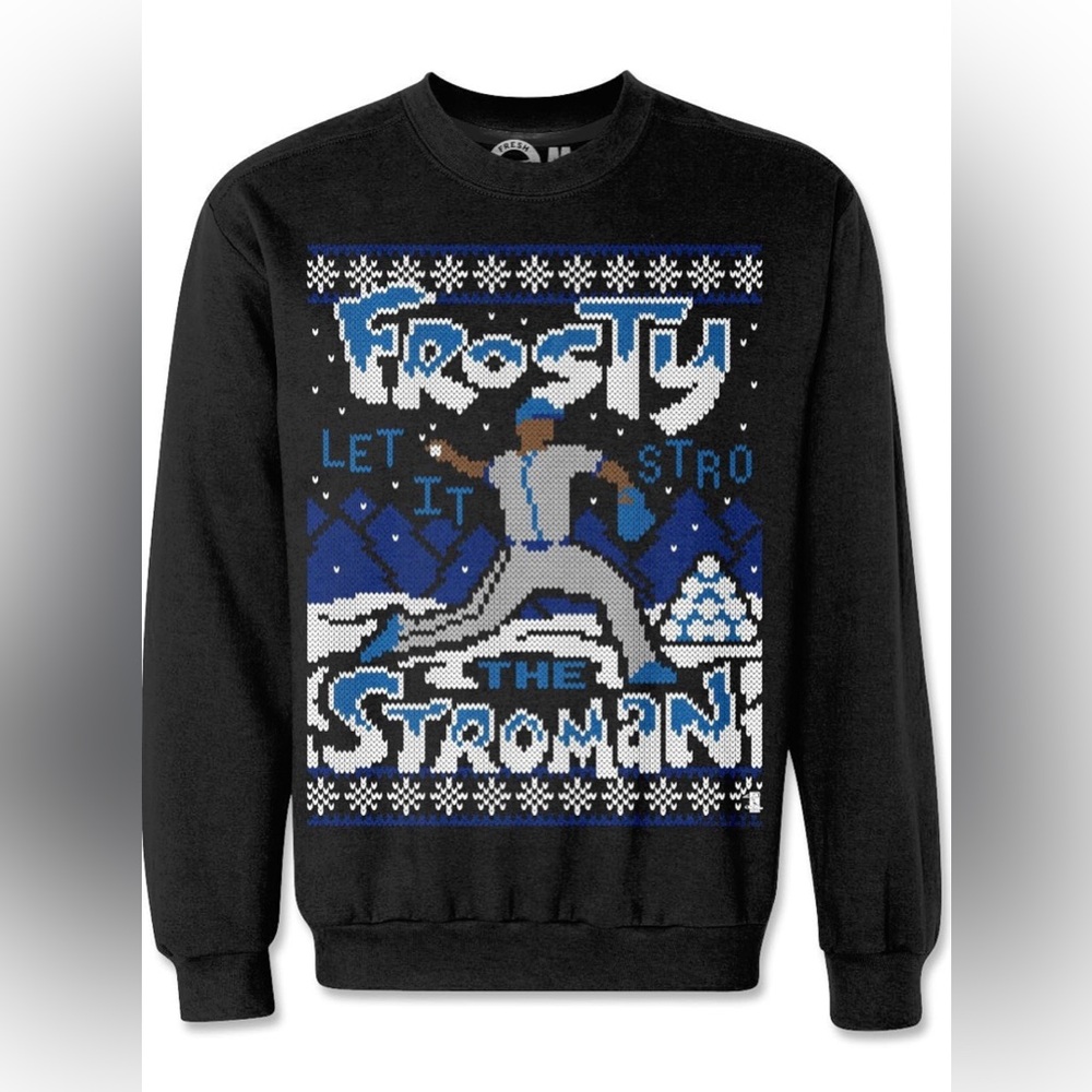 Marcus Frosty Stroman Ugly Christmas Sweatshirt